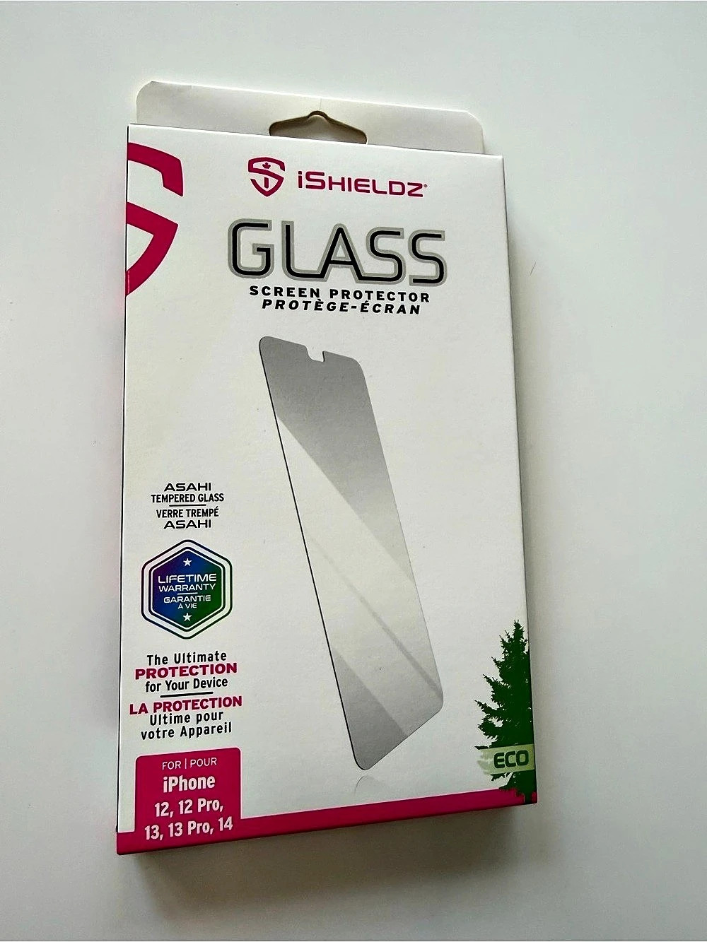 iShieldz Glass Screen Protector for iPhone 12, 12 Pro, 13, 13 Pro, 14 NIB